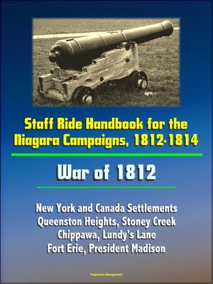 cover image of Staff Ride Handbook for the Niagara Campaigns, 1812-1814